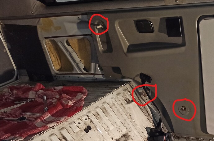 Detail markiert Klappbank MV Magnum1